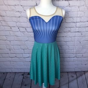 Spirit Halloween Mermaid Dress Costume Cosplay Size Adult Small
